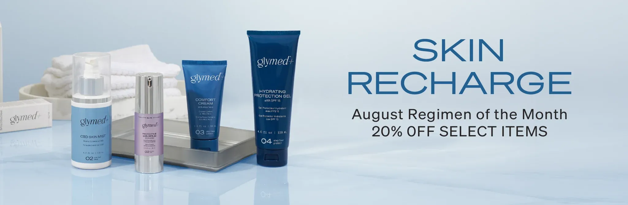 2026 August ROTM Skin Recharge Banner Only